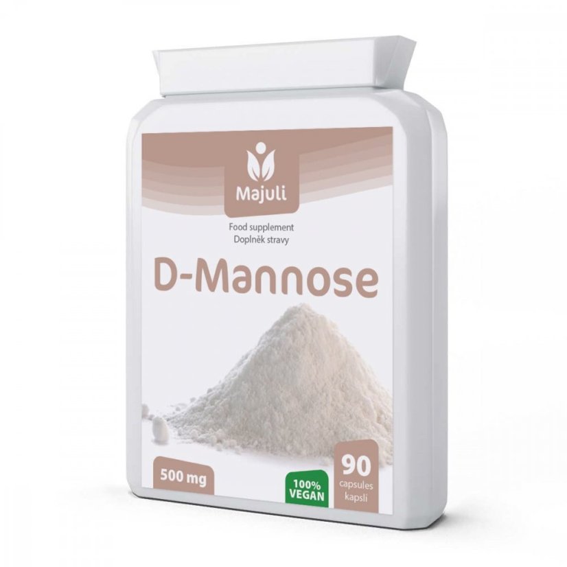 Majuli D-Mannose 500 mg 90 Capsules VEGAN