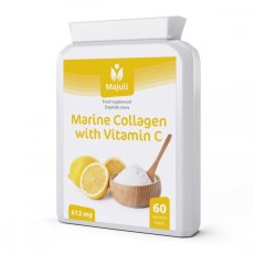 Majuli Marine Collagen with Vitamin C 612 mg 60 Capsules
