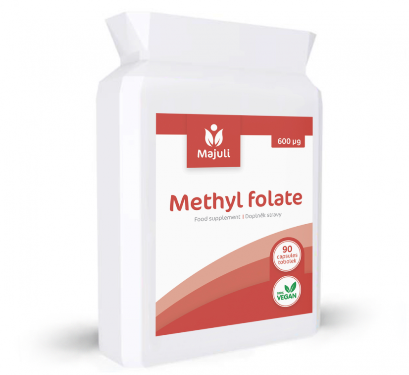 Majuli - Methyl Folate Quatrefolic® 600 µg 90 kapsúl - VEGAN