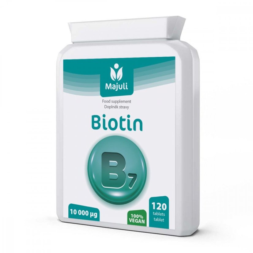 Majuli Biotin 10000 µg 120 tabletti VEGAN