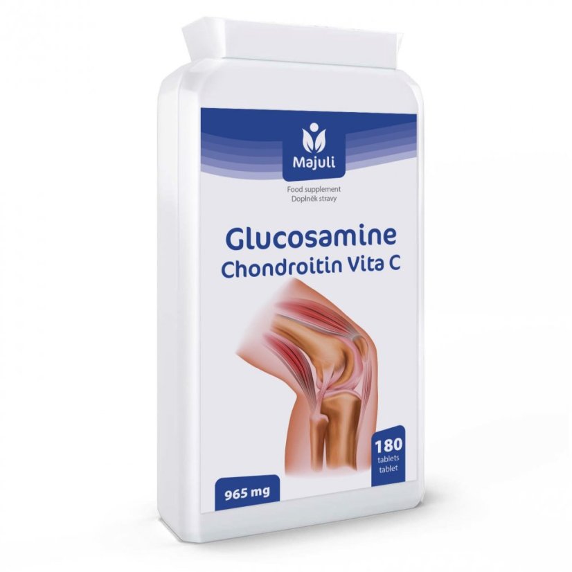 Majuli Glucozamină Condroitină Vitamina C 965 mg 180 tablete