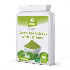 Majuli Zöld tea kivonat koffeinnel 12 480 mg 90 kapszula VEGÁN
