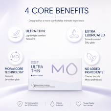 MO Ultra Thin - Prezervative ultra subțiri (10 buc)