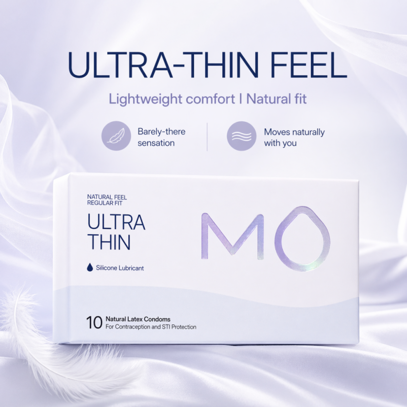 MO Ultra Thin - Extremely thin condoms (10 pcs)