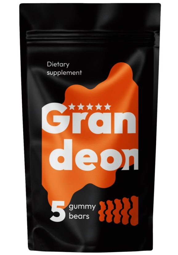 Grandeon 5 ositos de goma - revolución en el rendimiento masculino