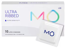 MO Ultra Ribbed - Exceptionally Ribbed Condoms (10 pcs)