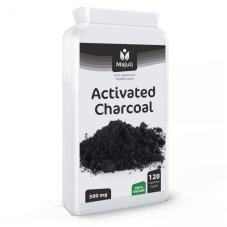 Majuli Activated charcoal 300 mg 120 capsules VEGAN