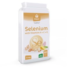 Majuli Selenium with Vitamins A + C + E 365 tablets VEGAN
