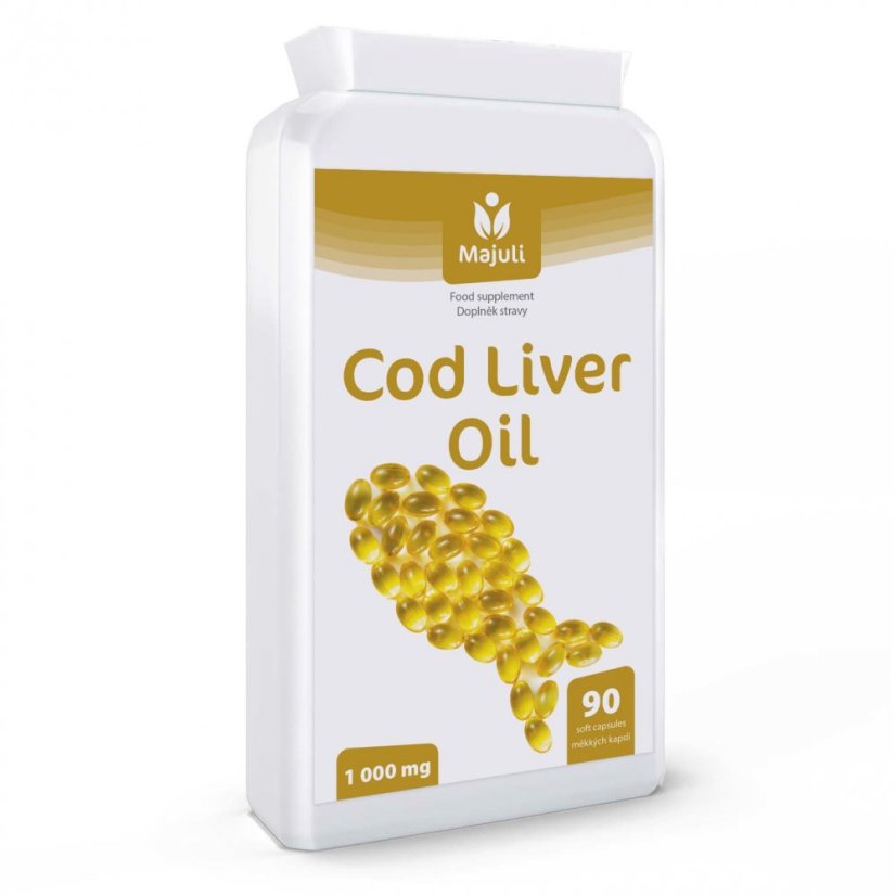 Majuli Cod Liver Oil 1,000 mg 90 capsules