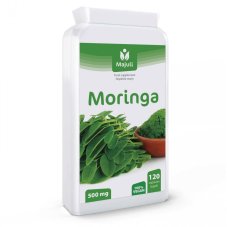 Majuli Moringa 500 mg 120 kapslit VEGAN
