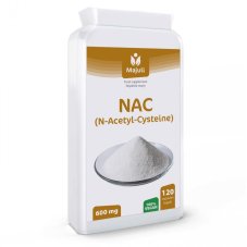 Majuli NAC (N-Atsetüül-Tsüsteiin) 600 mg 120 kapslit VEGAN