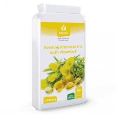 Majuli Õhtupriimula õli E-vitamiiniga 1 000 mg 90 kapslit VEGAN